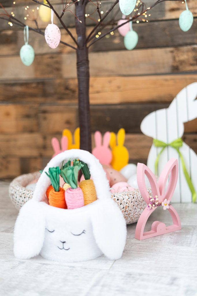 Húsvéti gyerekfotózás díszlet - fotóstúdió bérlés budapest kertvárosában - S69